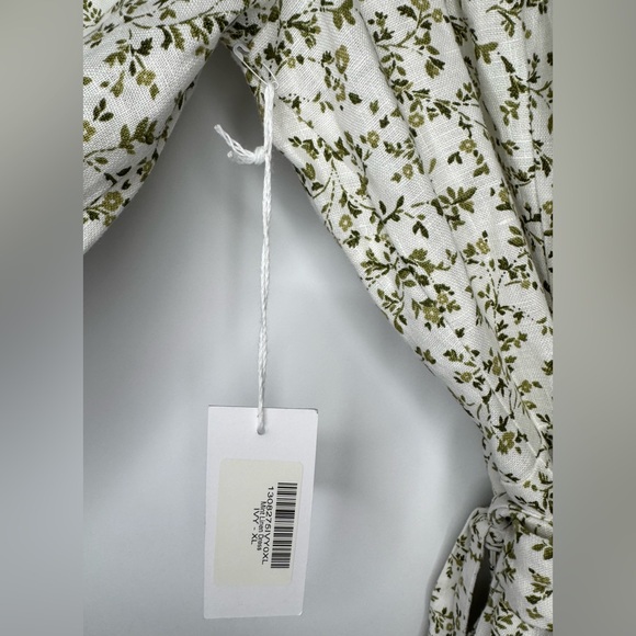 Reformation Mint Linen Dress - Picture 7 of 17